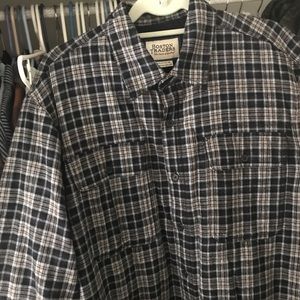 BLUE Flannel size XL